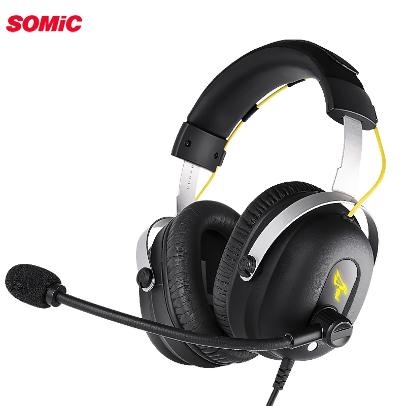 Somic G936PRO стерео игровая гарнитура 7 1 виртуального объемного игра наушников с