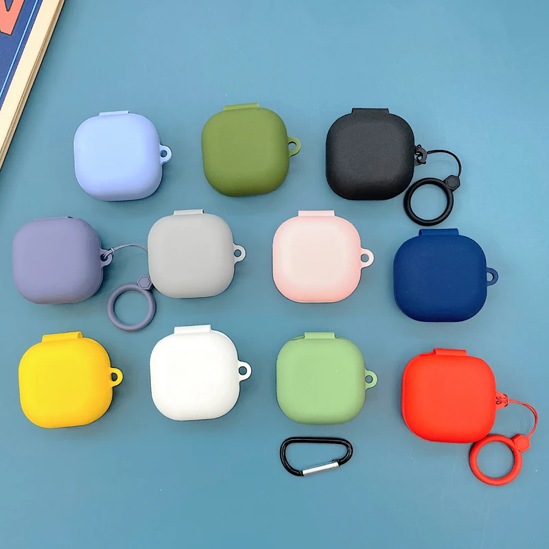 

Силиконовый защитный чехол для наушников Galaxy Buds Live, Мягкий противоударный мультяшный чехол