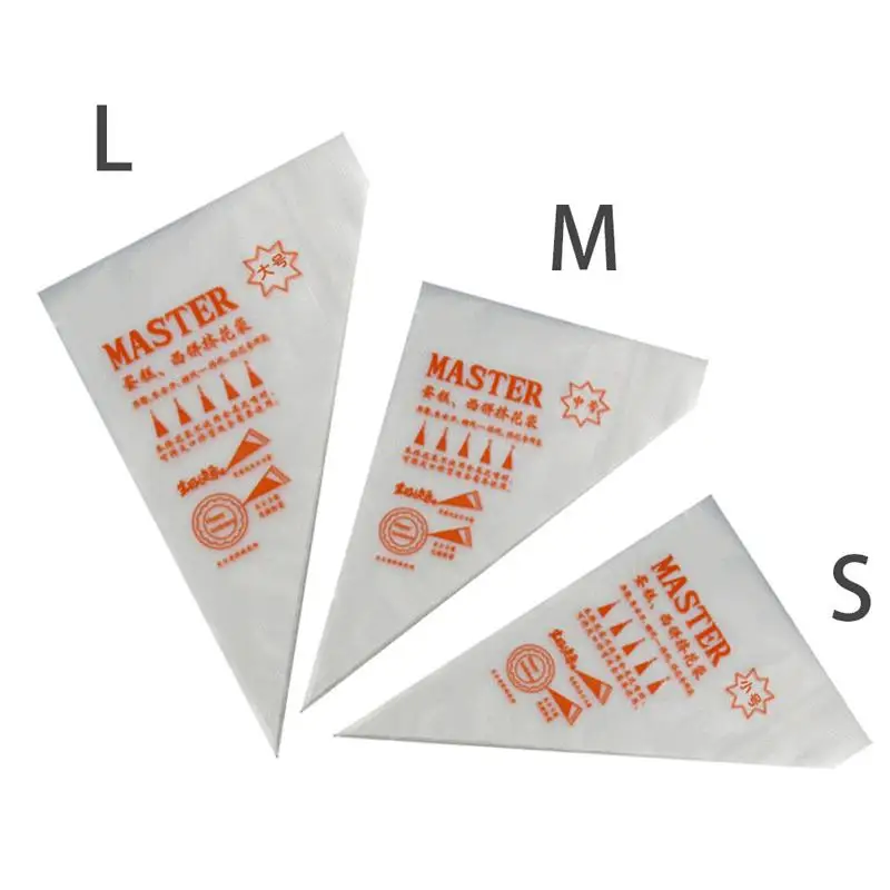 Одноразовый мешочек для украшения инструмент выпечки печенья крема треугольный