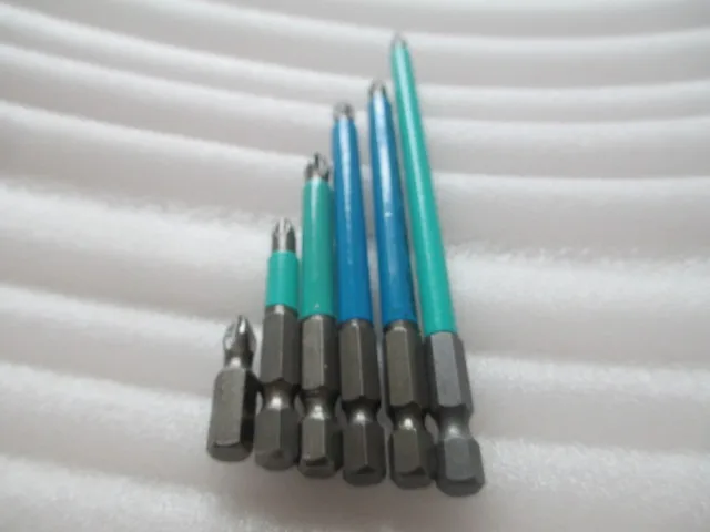 Набор наконечников для электрической отвертки PH2 шестигранный хвостовик 1/4 дюйма