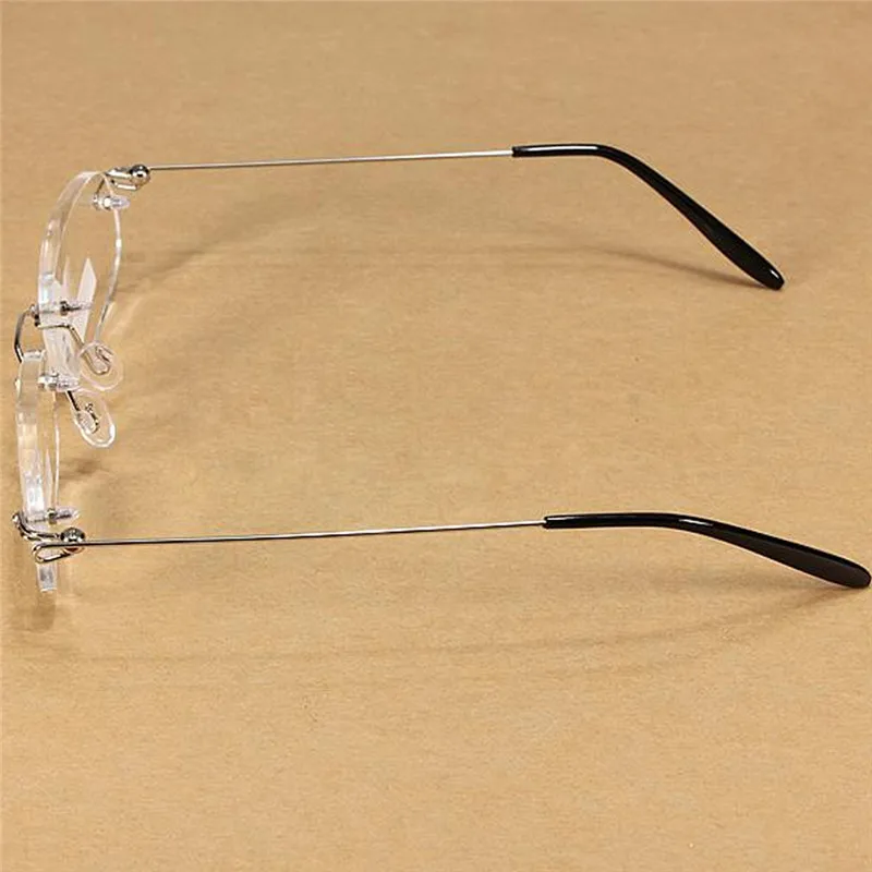Очки для чтения пресбиопические без оправы + 100 200 300 R029|glasses retail|glasses ipodspectacle bags |