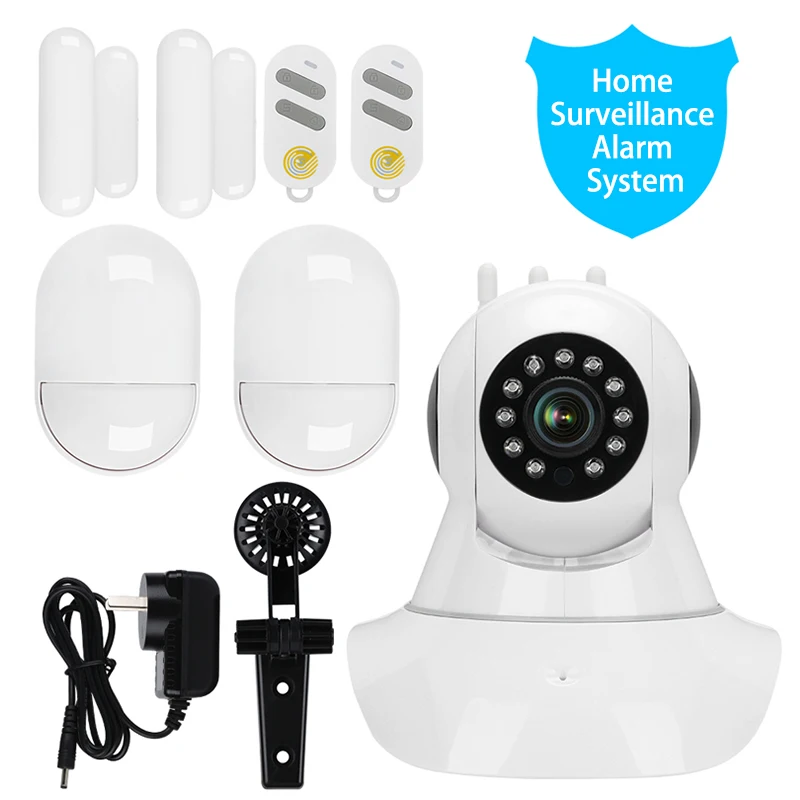 Комплект домашней сигнализации CPVan с Wi Fi подключением мобильным приложением и