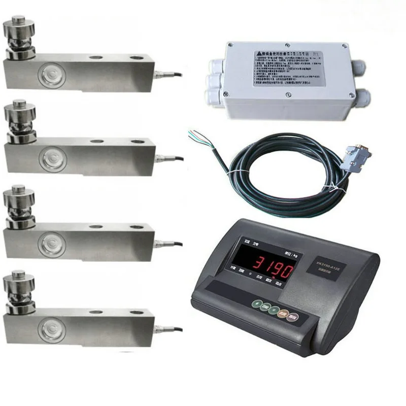 

DIY electronic scale 10t 15t 20 ton weighbridge scale accessories YZC-3 load cell and Yaohua English version 12E indicator