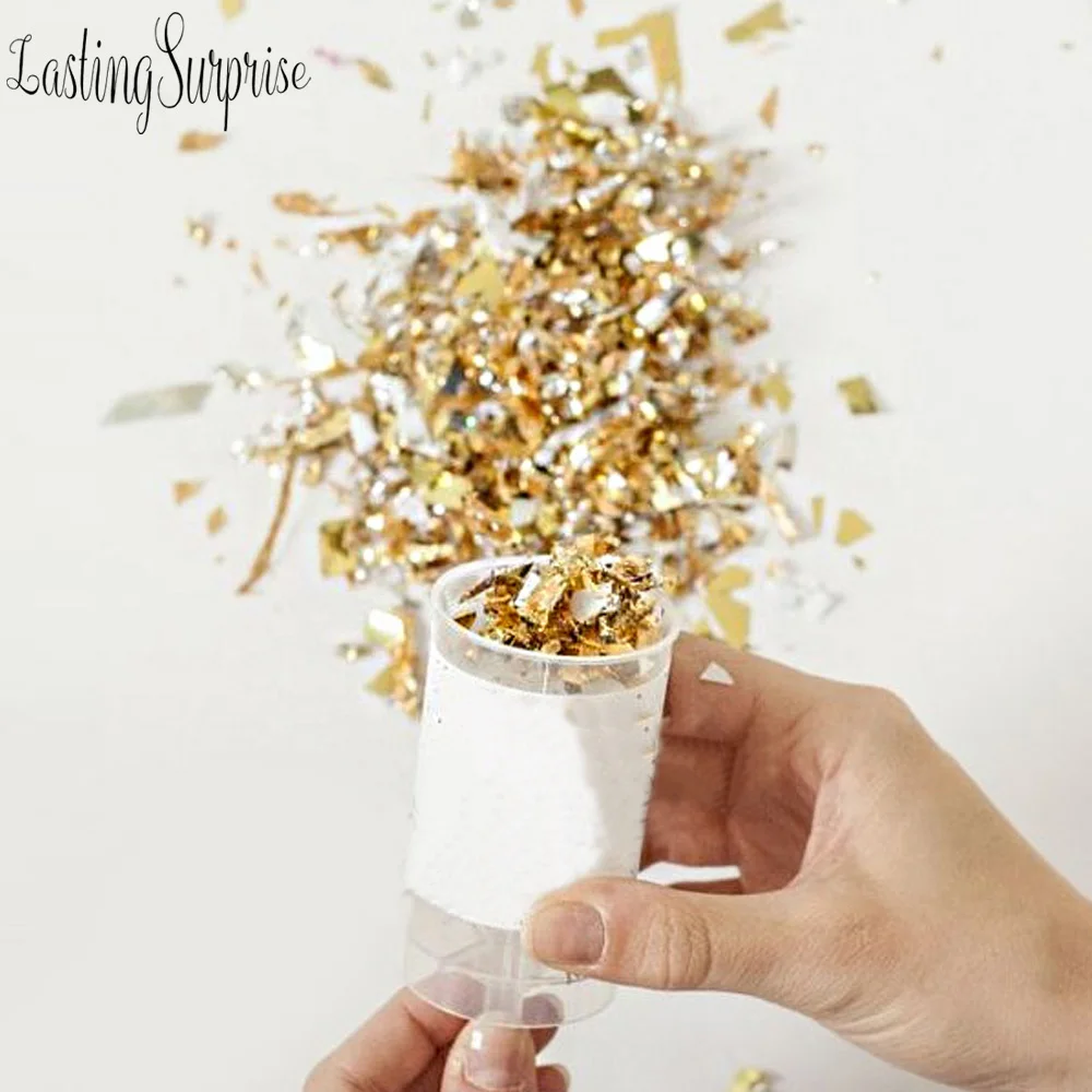 1 шт. конфетти Поппер Свадьба Вечеринка невесты помолвка вечеринка Цветок бумага