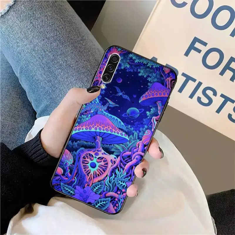 

Psychedelic Art Weird Trippy Mushroom Phone Case For Samsung galaxy A S note 10 7 8 9 20 30 31 40 50 51 70 71 21 s ultra plus