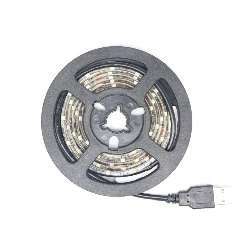 

Гибкая светодиодная лента SZYOUMY 2835, водонепроницаемая, 5 в постоянного тока, с USB-кабелем, для настольного компьютера, ноутбука, фоновая, для кухни, декоративное освещение