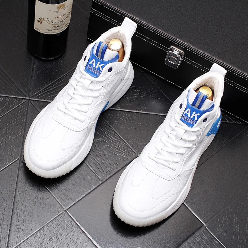 Jual Sepatu Bot Pergelangan Kaki Kasual Fashion Pria Stephoes Sneakers Tren Remaja Top Musim Semi Musim Gugur Sepatu Bersirkulasi Desainer Mewah Pria