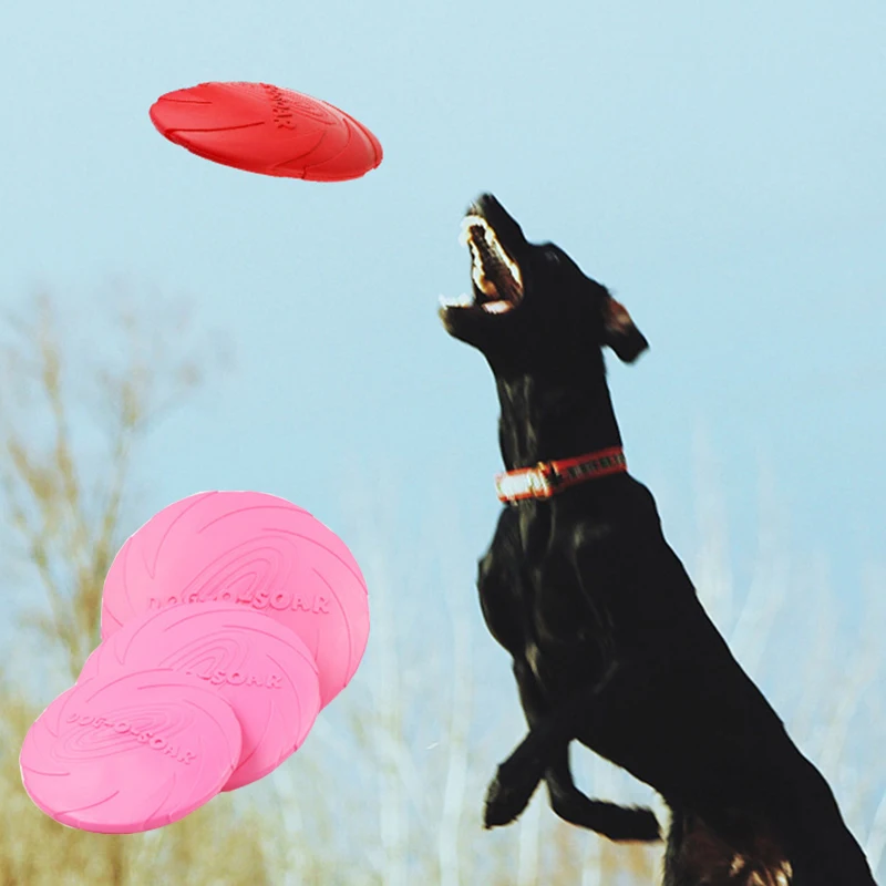 For Small Large Dogs Training Big Dog Toy Flying Disk Discs Greyhound Golden Retriever Puppy Accessories