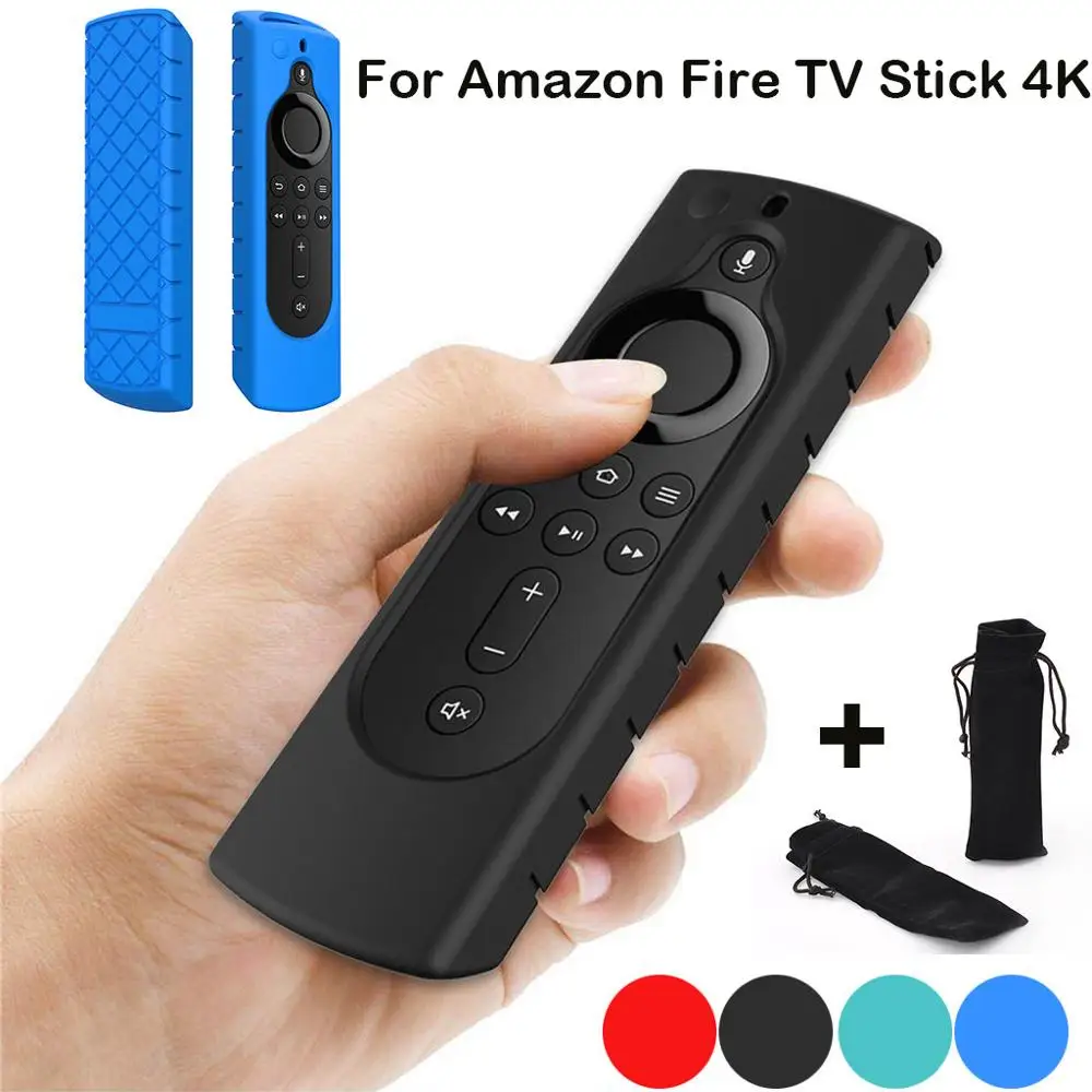 Для Amazon Fire TV Stick 4K пульт дистанционного управления силиконовый чехол защитный