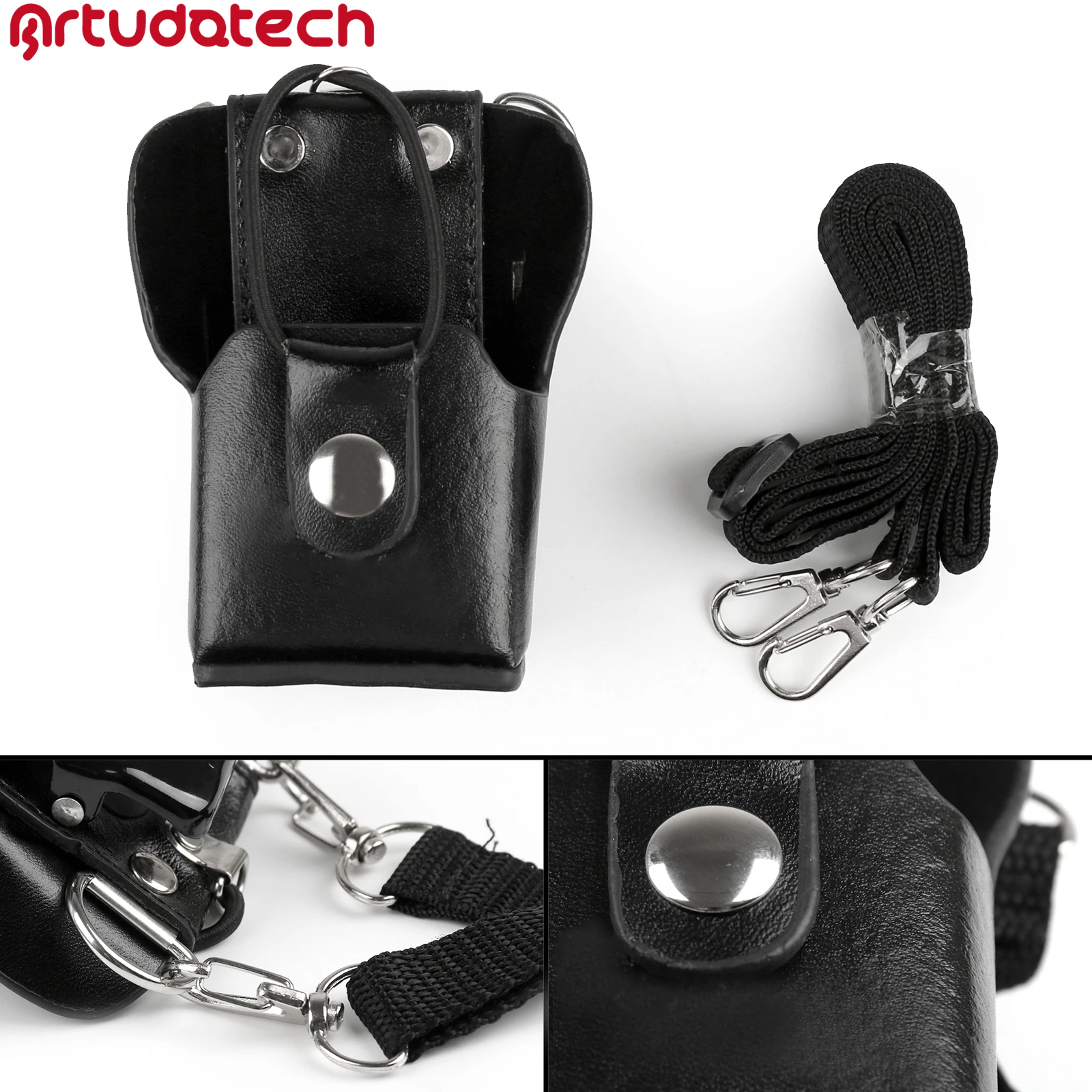Кожаный чехол Artudatech для Motorola GP344 GP388 GP328Plus GP338Plus GL2000 Radio GP 344 388 328Plus 338Plus