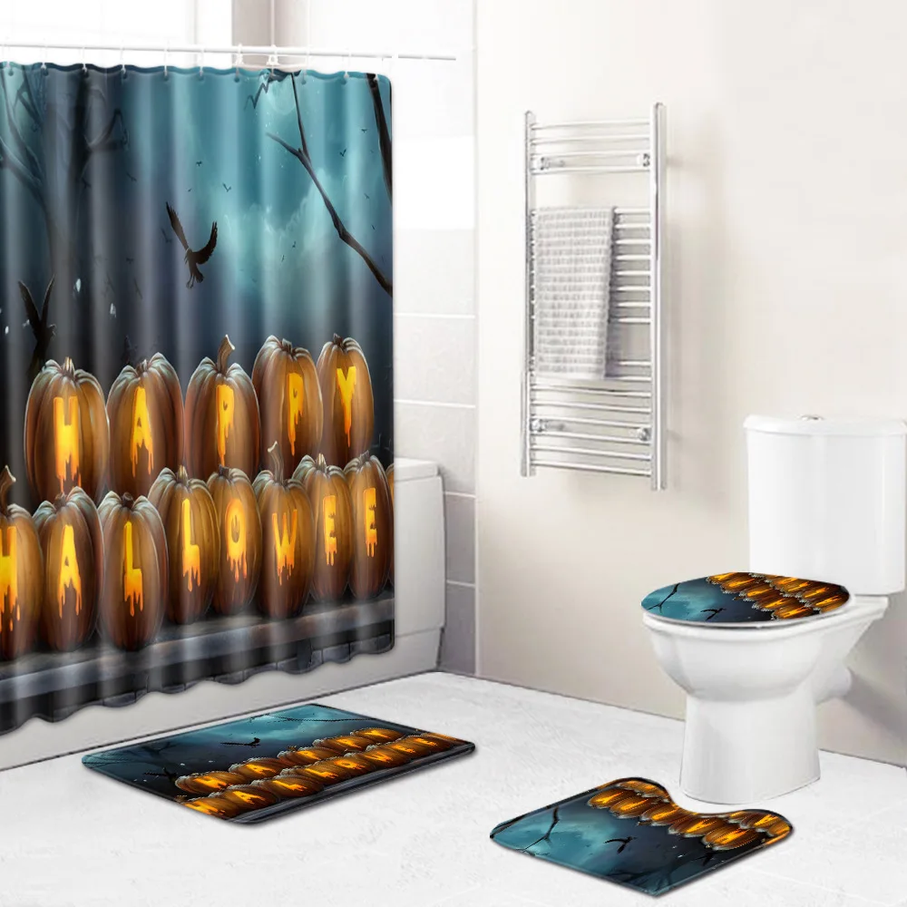 Набор мультяшных ковриков Zeegle для ванной комнаты крышка унитаза