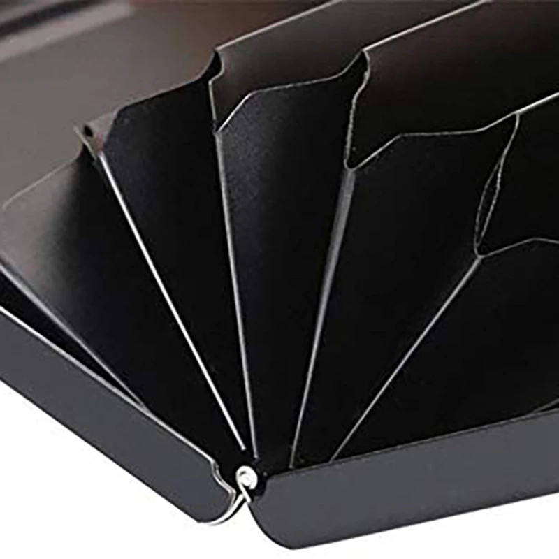 

Stainless Steel Credit Card and Business Card Storage Box, Portable Credit Card Storage Box, Metal Shell Protection