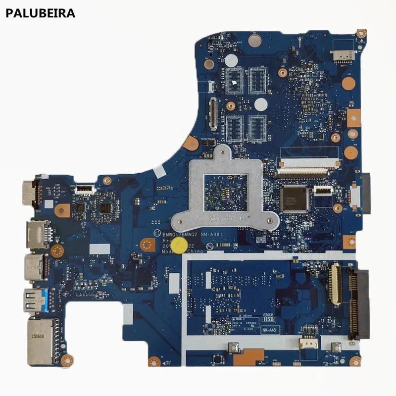 PALUBEIRA материнская плата для ноутбука Lenovo IdeaPad 300 15ISK BMWQ1 BMWQ2 NM A481 с процессором все