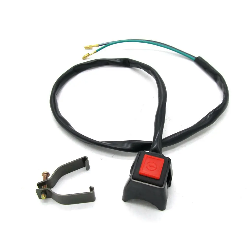 

Motorcycle Horn Switch Replacement Black+red 7/8 inches Adjustable 1Pc