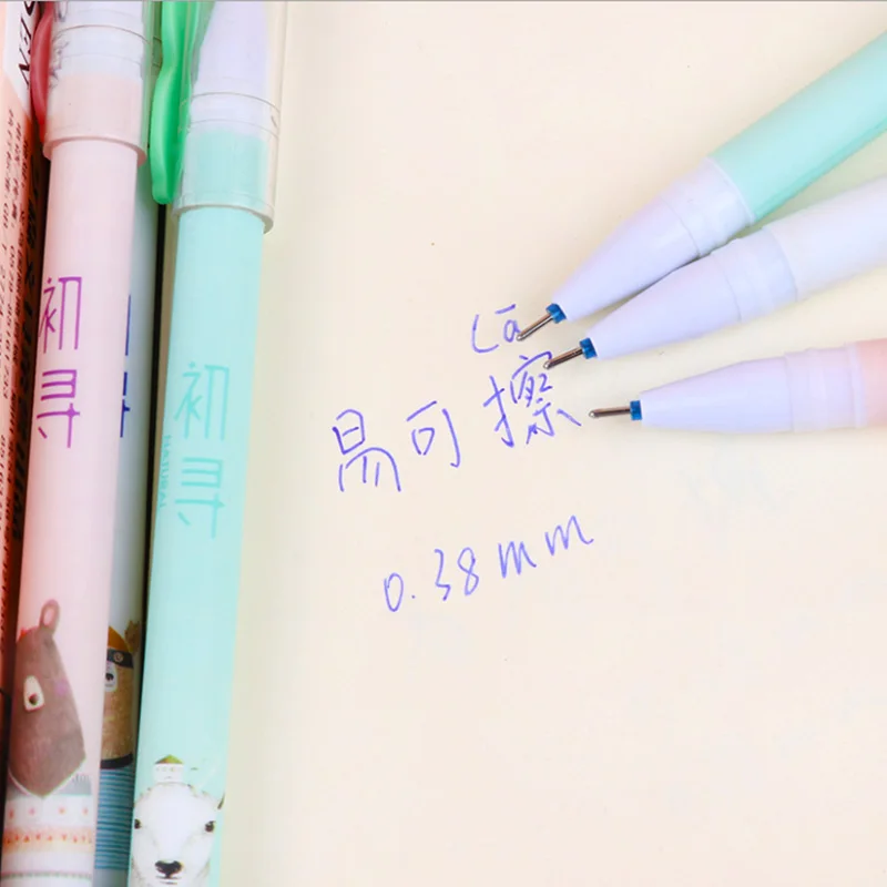 3/6 шт. стержни для ручки со стираемыми чернилами 0 38 мм |