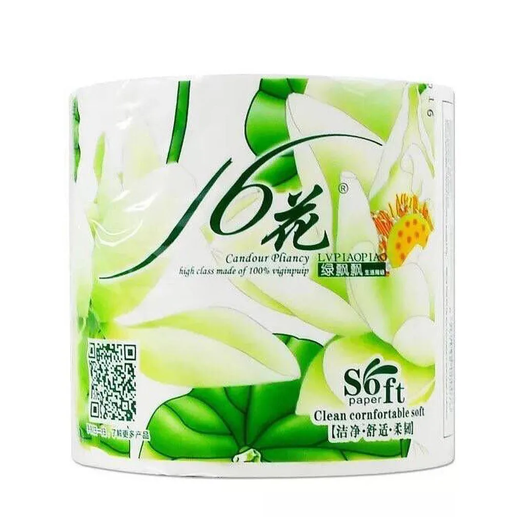 10 pcs/bag 3ply White Toilet Tissue Hollow Replacement Roll Paper Clean Prevent Flu Cleaning WC New Arrival | Красота и здоровье