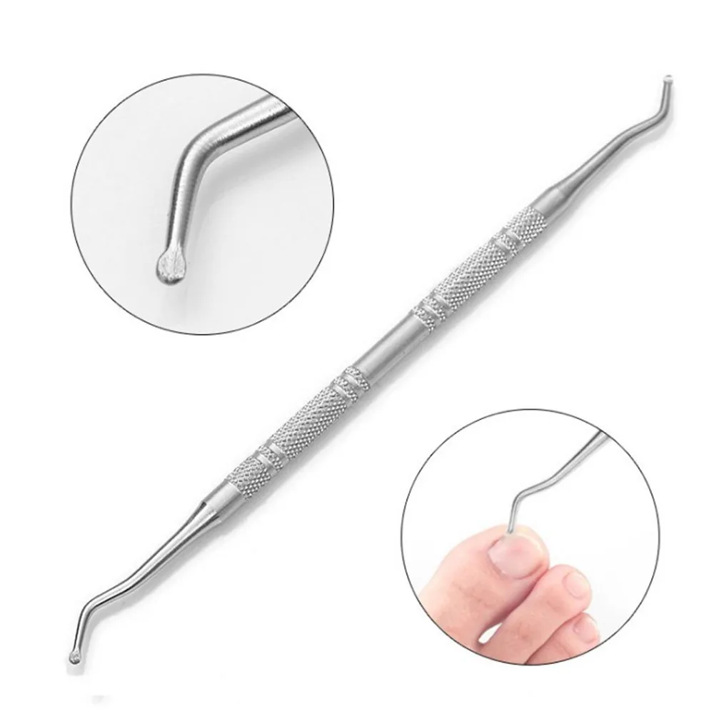 1 шт. Двусторонняя ногти для ног &quotфранцзуский маникюр&quot чистой вросших ногтей