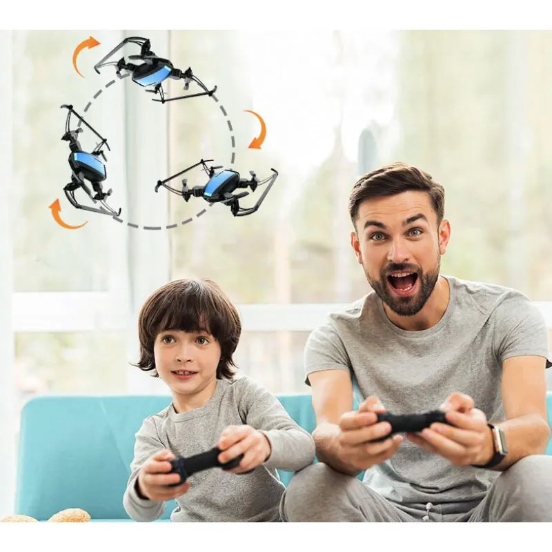 Ультратонкий мини Дрон устойчивый к падению автоматический складной рычаг