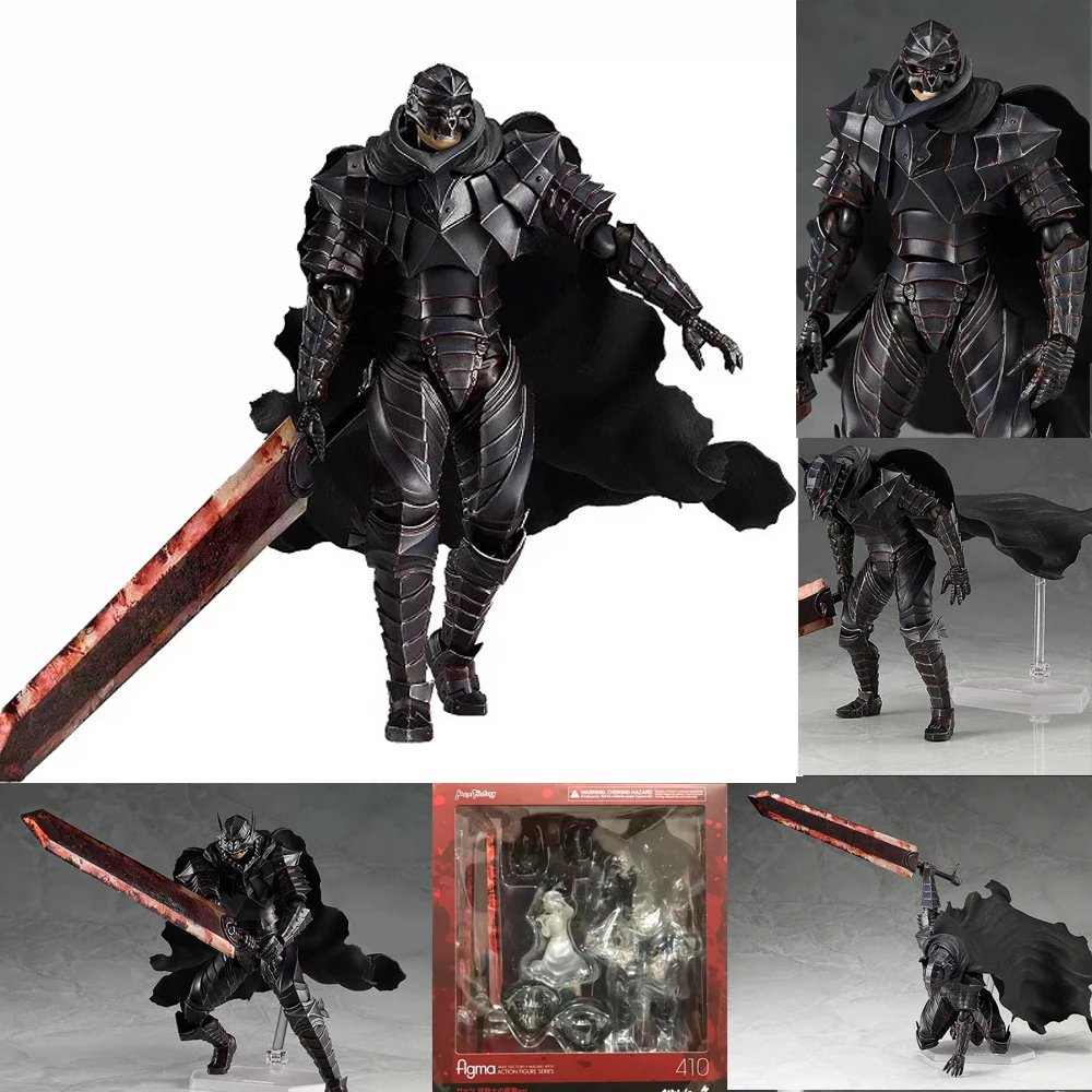 Berserk 410 черный человек меч ПВХ экшн фигурка Коллекционная модель игрушка кукла