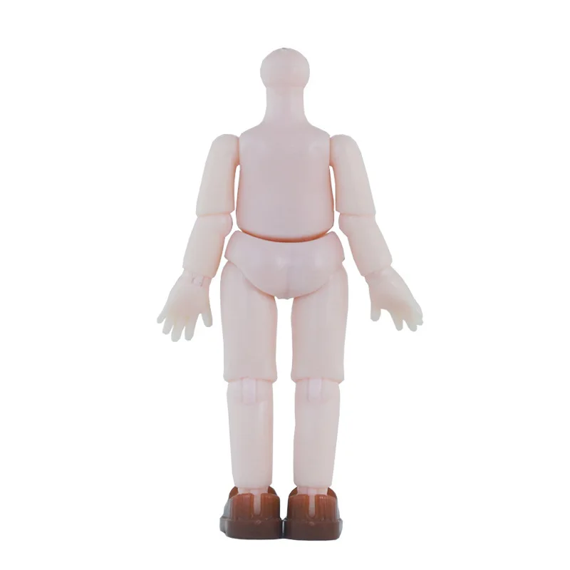 11 см высота 1/12 BJD OB11 универсальные аксессуары для тела 14 шарнир белая кожа DIY