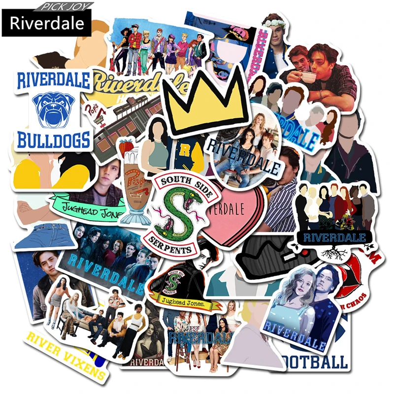 

10/30/50Pcs/lot Classic TV Show Riverdale Graffiti Stickers For Furniture Chair Trunk Computer Motorcycle Guitar Sticker Toy