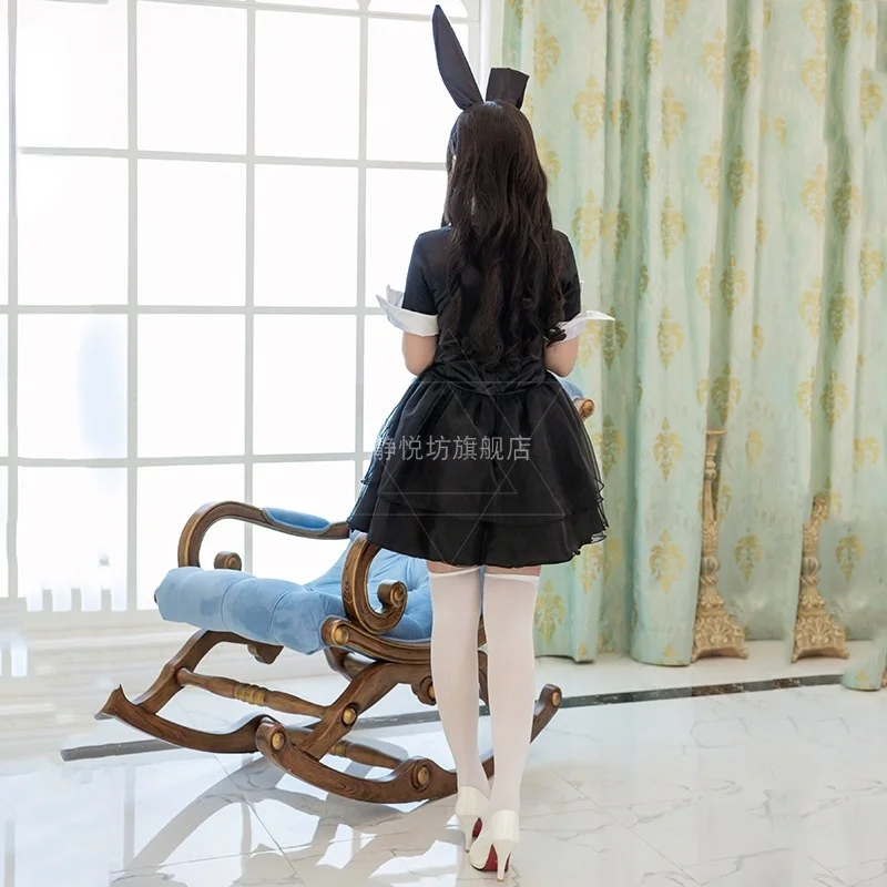 Женский костюм для косплея сексуальный Банни девочек танцев Хэллоуина вечерние