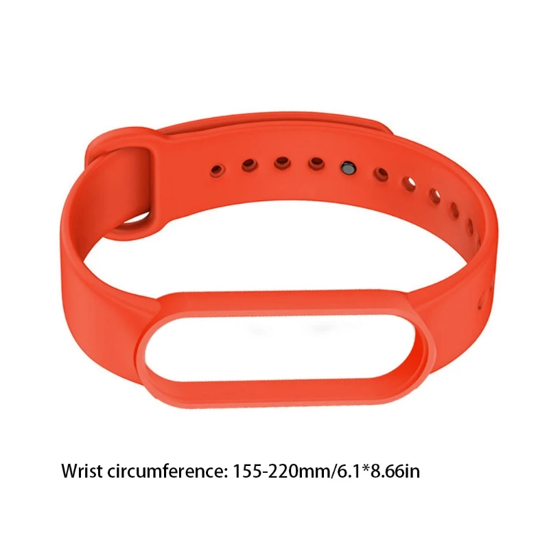 Colors Strap For Mi Band  6 Silicone Wristband Bracelet Replacement Soft Strap
