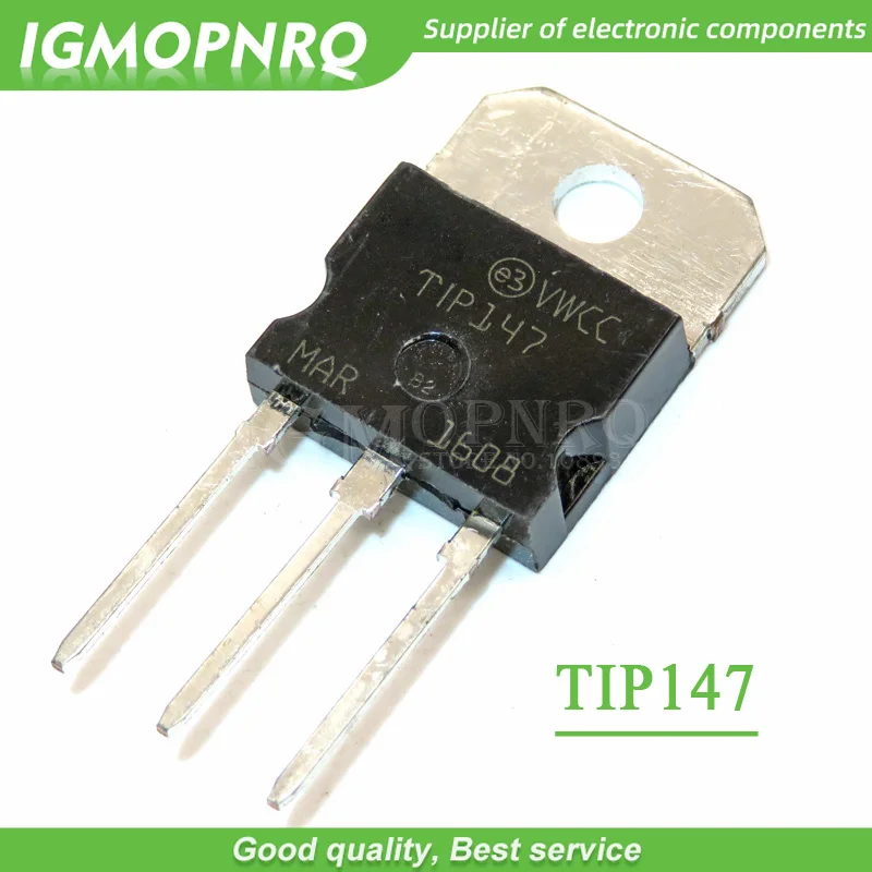 10 шт. TIP147 TO-218 100 в/10А/125 Вт PNP Дарлингтон новый оригинальный транзистор |