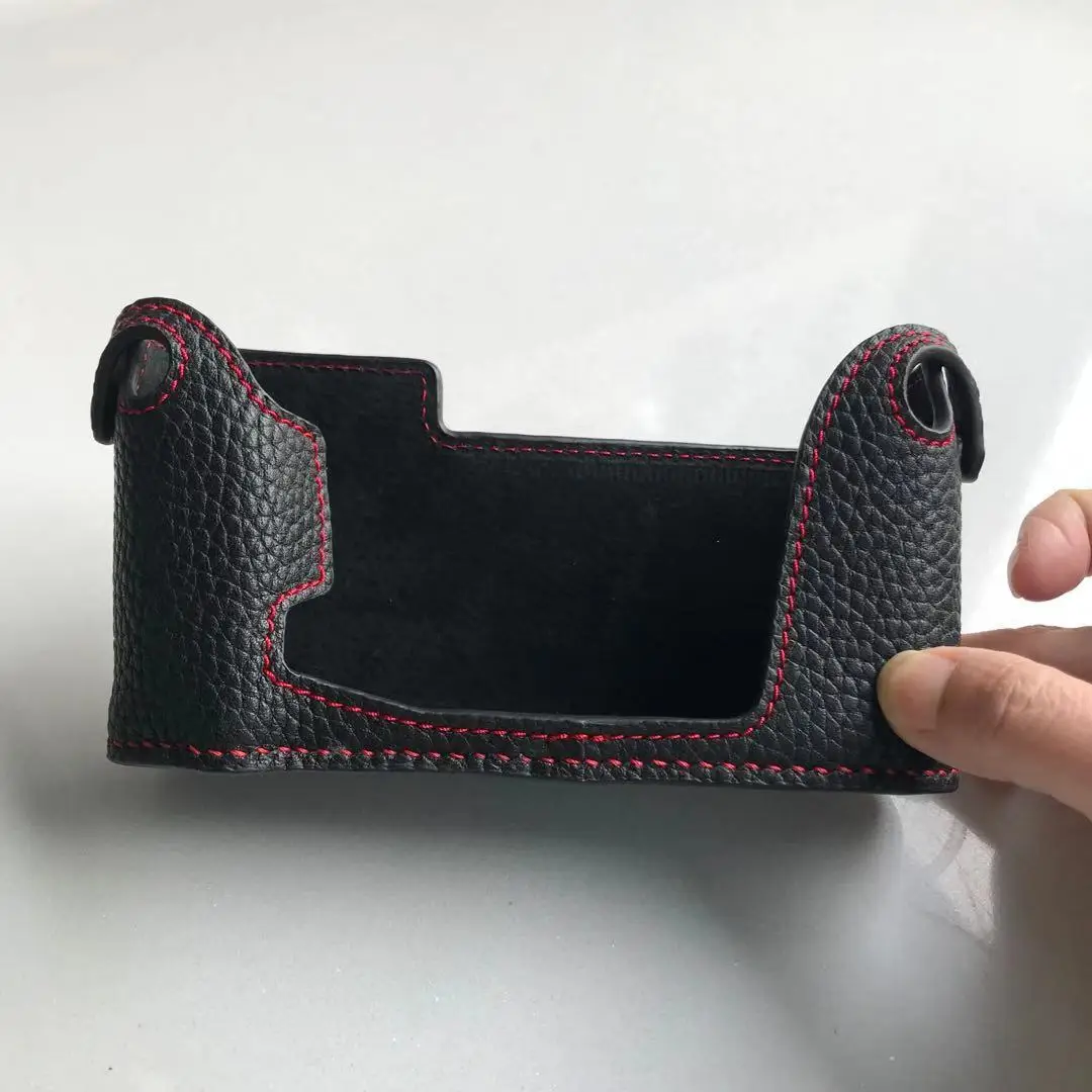 Новый чехол для камеры из натуральной кожи Nikon Canon F1 F- 1 черный или