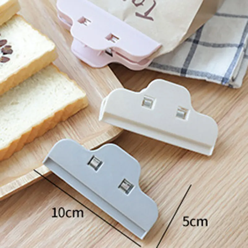 2 Pcs Strongly Snack Bag Sealing Clip Machine ABS Food Package Sealer Home Kitchen Storage Accessories Clamps | Дом и сад