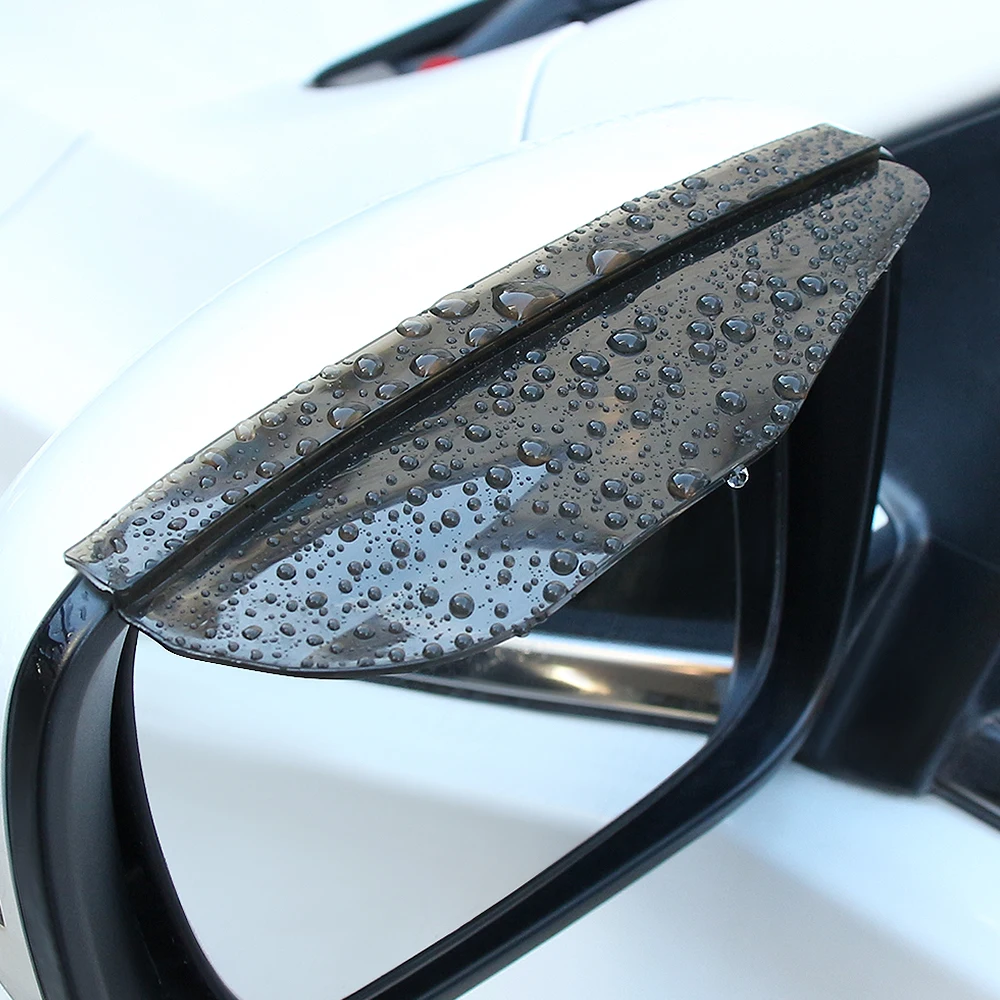 Автомобильная боковая зеркало заднего вида дождевик для бровей наклейка ford focus