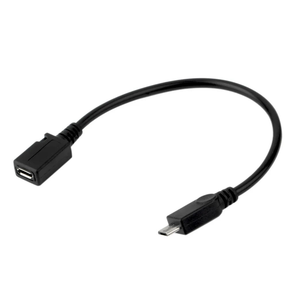 Высококачественный Удлинительный кабель M/F для Micro USB 2 0 типа B Папа-мама