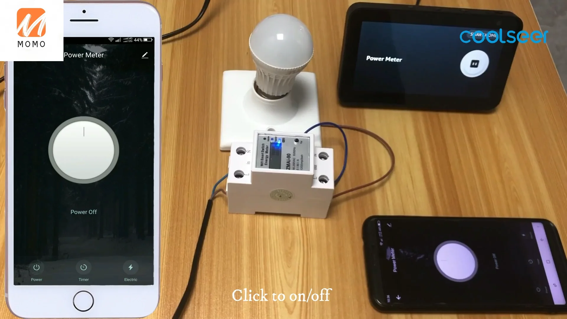 

tuya wifi wireless smart intelligent iot digital electric light energy watt power consumption meter AC 60A kwh with lcd screen