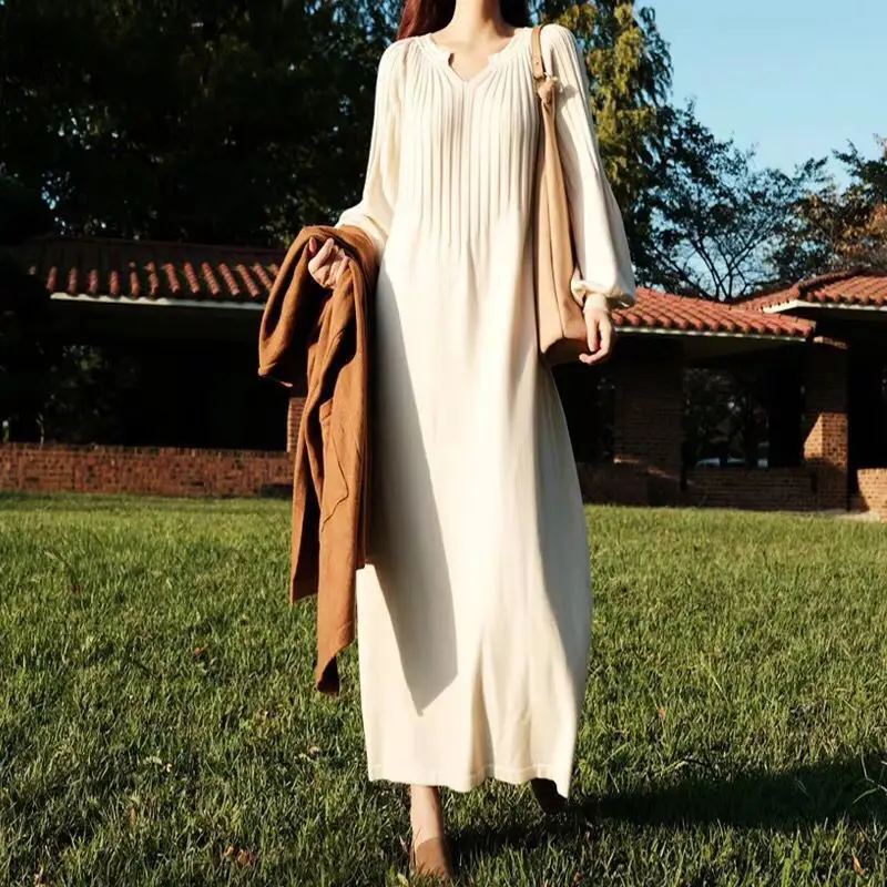 

Юбка длинная зимняя, с высокой талией, тонкая