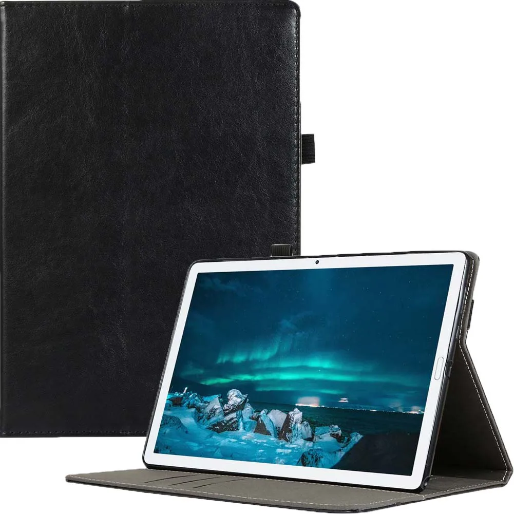 

Чехол из искусственной кожи для Huawei Mediapad M6 10,8, с автоматическим пробуждением/спящим режимом, Магнитный смарт-чехол для Huawei M6 10,5