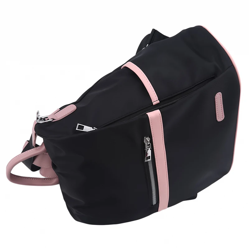 2020 Casual Oxford Backpack Women Black Waterproof Nylon School Bags For Teenage Girls High Quality Fashion Travel Tote Packbag