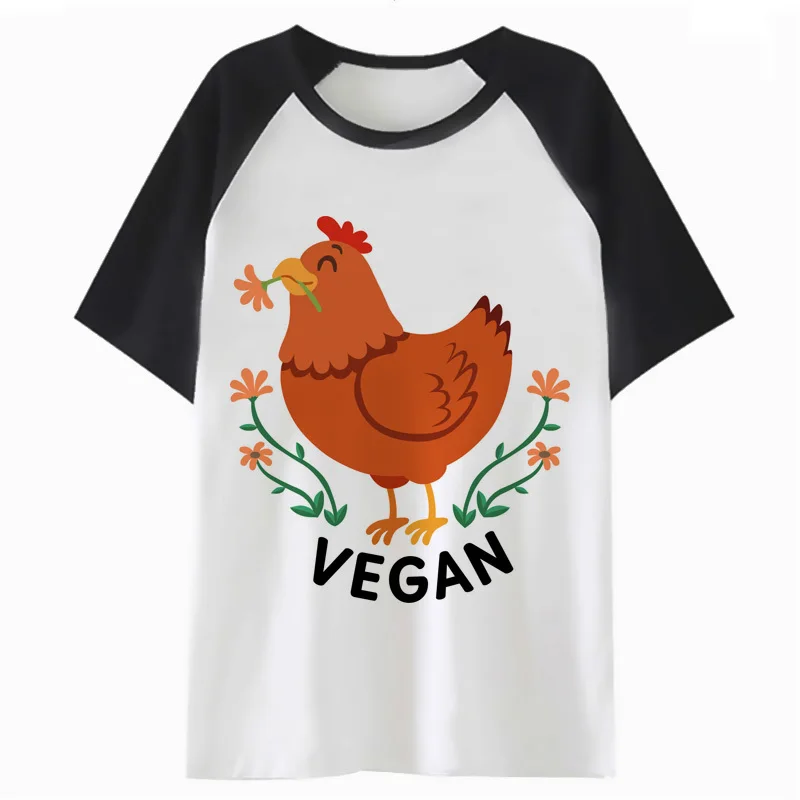 

Vegan футболка с графическим рисунком Женская футболка kawaii футболка Топы harajuku Женская одежда футболка K4880
