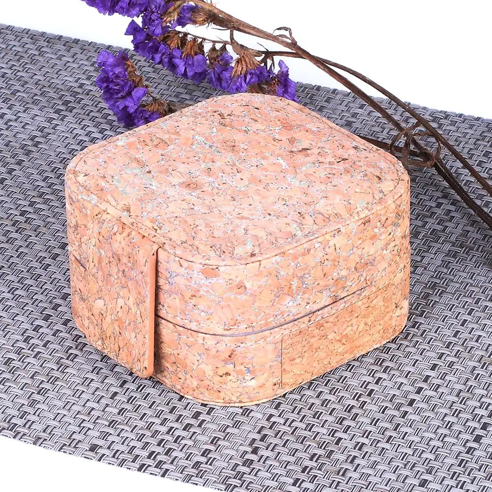 Eco friendly квадратный ювелирных изделий коробки для хранения органайзеры кольцо