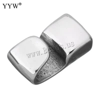 10pcs stainless steel magnetic clasps hole 11x5mm leather cord bracelet magnet lace clasp for jewelry making accessories finding