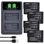 Аккумулятор для фотоаппарата Panasonic FZ1000 FZ200 FZ300 G5 G6 G7 GH2 BLC12, 1400 мАч