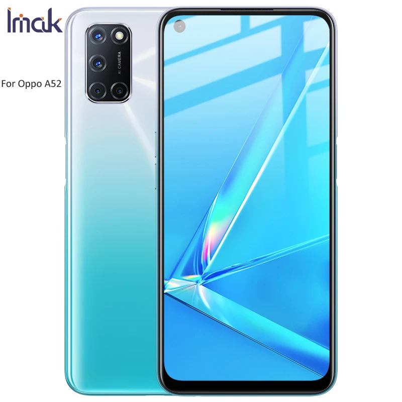 Imak Pro + полноэкранное закаленное стекло для OPPO Ace 2 Ace2 A52|Защитные стёкла и плёнки