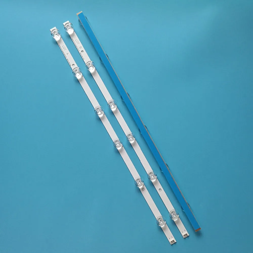 3 шт./компл. 59 см 6 светодиодный s* 6V светодиодный полосы для LG Innotek DRT3.0 3" ТВ 32LB550B 32LB560B 32LB570B 32LB580B 32LB620B 32LB5600