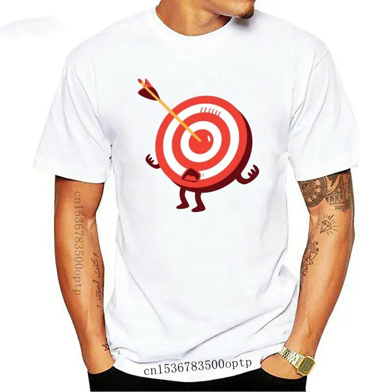 

Модная футболка Bullseye с принтом мишени, забавные мужские футболки