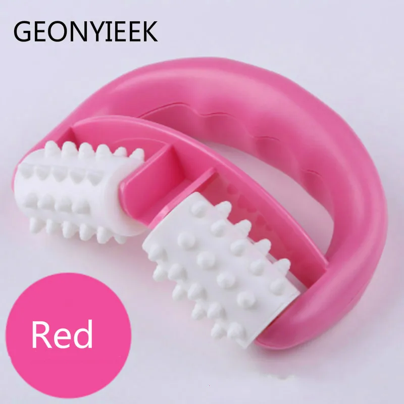 Ролик для массажа целлюлита 1 шт. синий D контроль жира ролики ног живота шеи