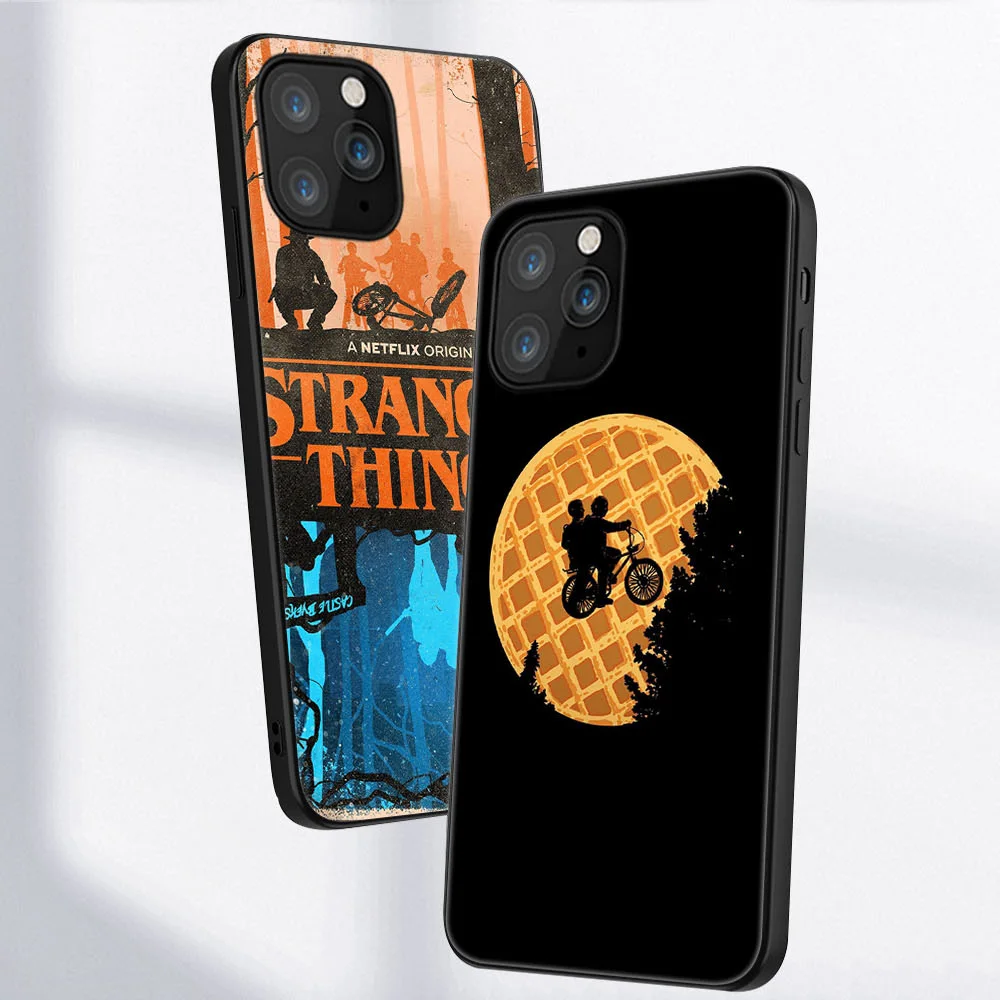 

Stranger Things Phone Case For iPhone 11 12 Pro Max Mini Cover for iPhone X XR XS MAX 7 8 6 6S Plus 5 SE 2020 Soft TPU Back Capa