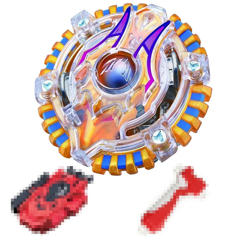 

B-X TOUPIE BURST BEYBLADE SPINNING TOP B-71 ACID ANUBIS.Y.O BOOSTER PACK TW VER With Grip LR Launcher