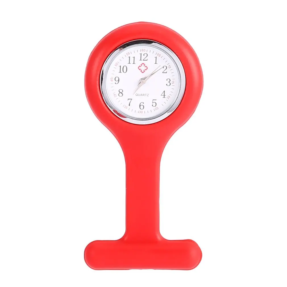 1 шт мини Портативный силиконовые врач медсестра карманные брелок часы несколько