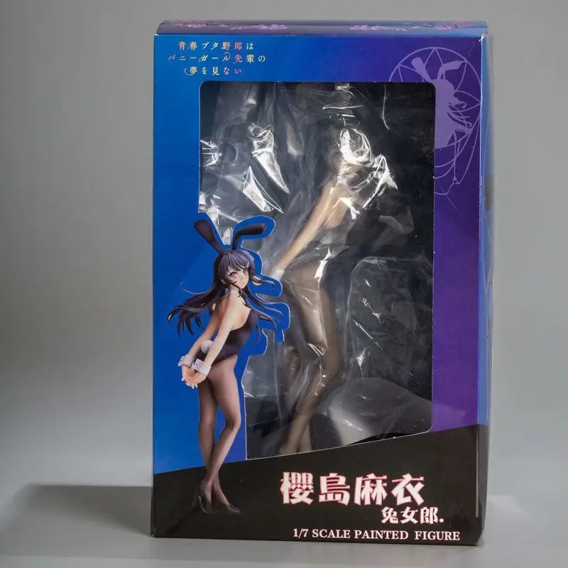 

26CM Anime Rascal Does Not Dream Of Bunny Girl Sakurajima Mai Sister's Dream Sexy Girl Anime Figurine PVC Action Figures Toys