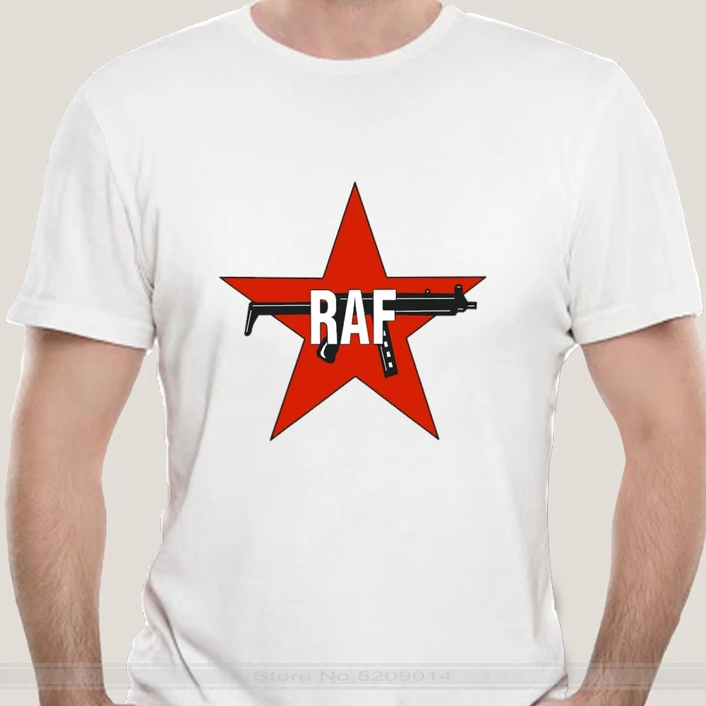 Летняя Модная брендовая мужская футболка красная армейская Футболка с принтом