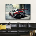 Porsche 911 RSR Racing Supercar Холст Плакаты и принты картина маслом гостиная декоративное искусство стены дома новый дом подарок